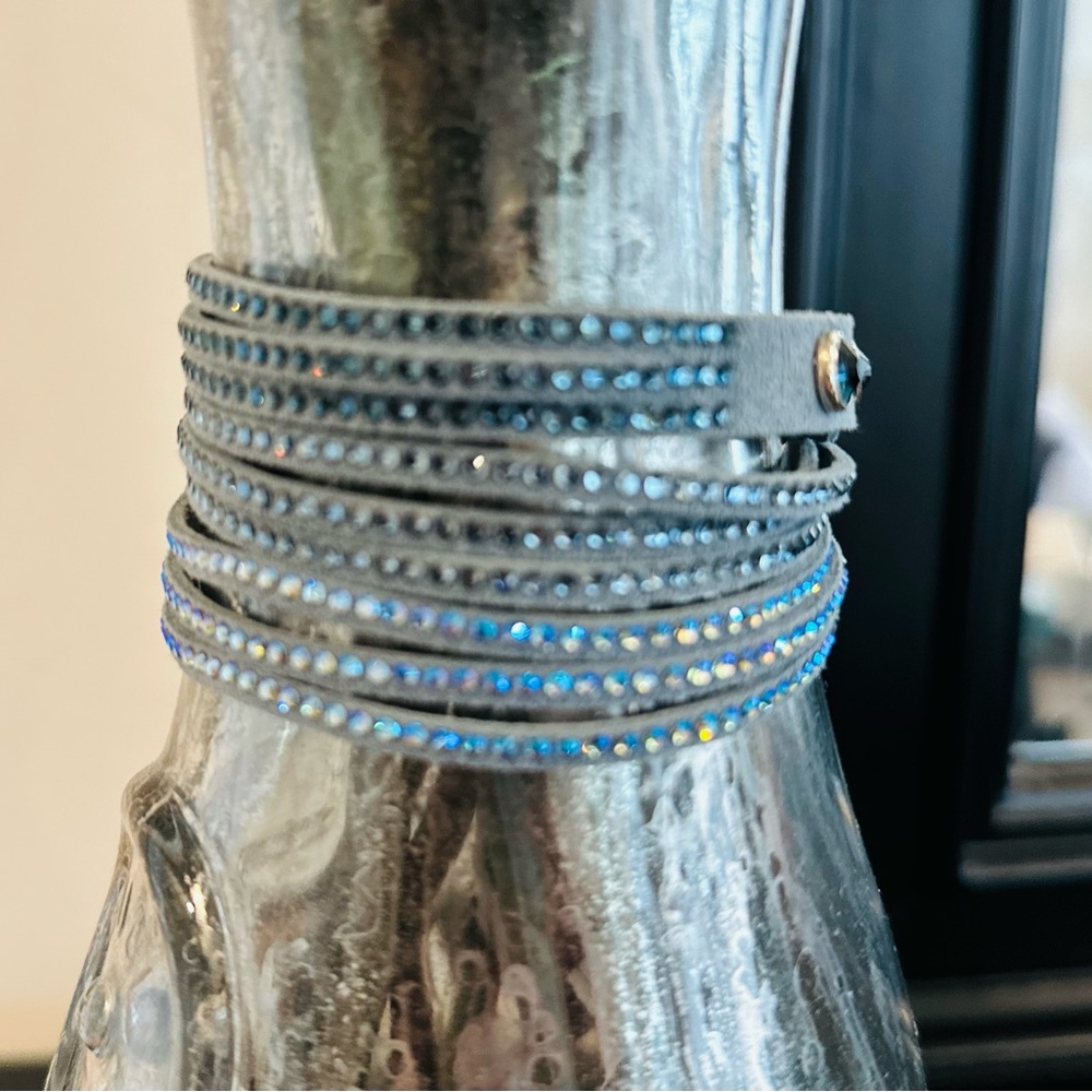 DENIM Wrap star bracelet by Touchstone Crystal by Swarovski ✨ New in box